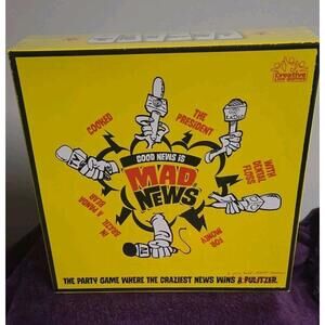 Good News Is Mad News - News Reporter Board Game By Creative Toys - New